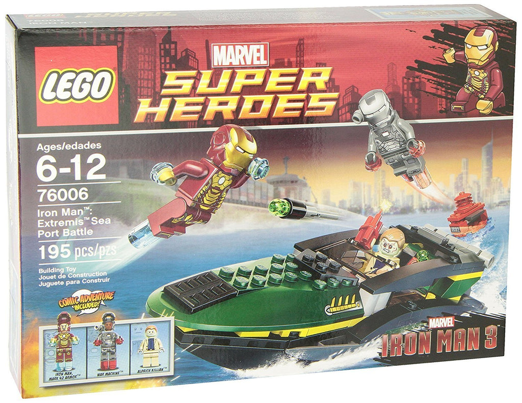 Iron Man™: Extremis™ Sea Port Battle - LEGO - Building blocks - ShopYourBlocks