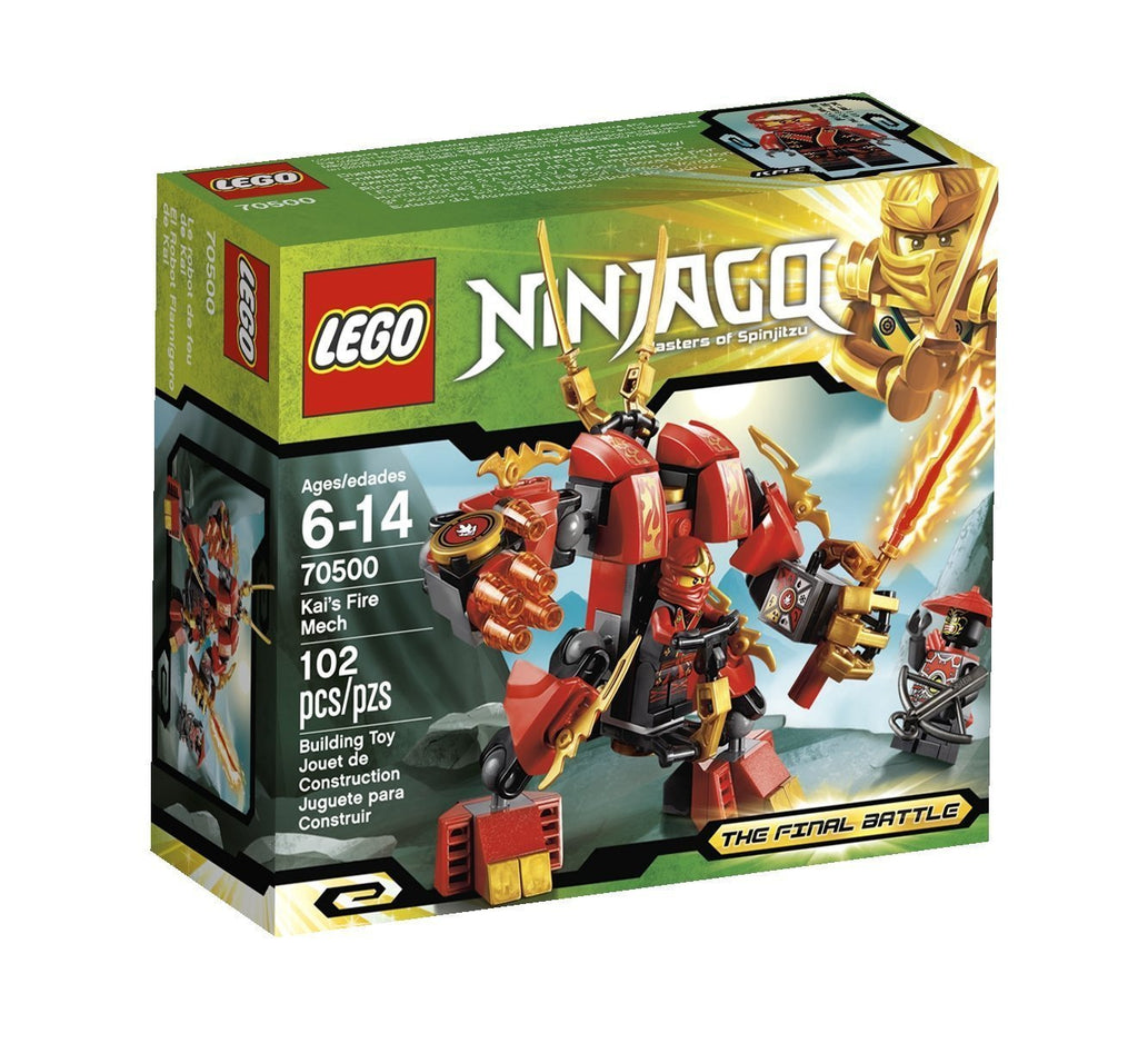 Kai's Fire Mech - LEGO - Building blocks - ShopYourBlocks