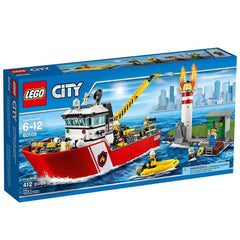 Fire Boat - LEGO - Building blocks - ShopYourBlocks