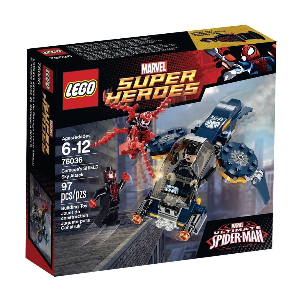 Carnage’s SHIELD Sky Attack - LEGO - Building blocks - ShopYourBlocks