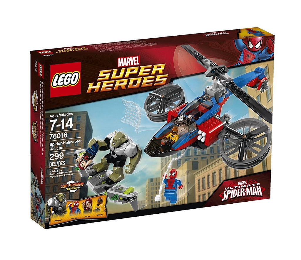 Spider-Helicopter Rescue - LEGO - Building blocks - ShopYourBlocks