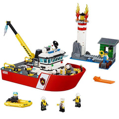 Fire Boat - LEGO - Building blocks - ShopYourBlocks