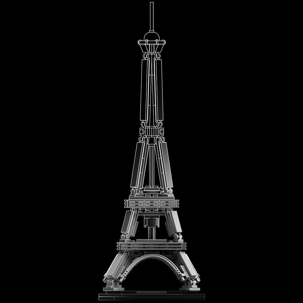 The Eiffel Tower - LEGO - Building blocks - ShopYourBlocks