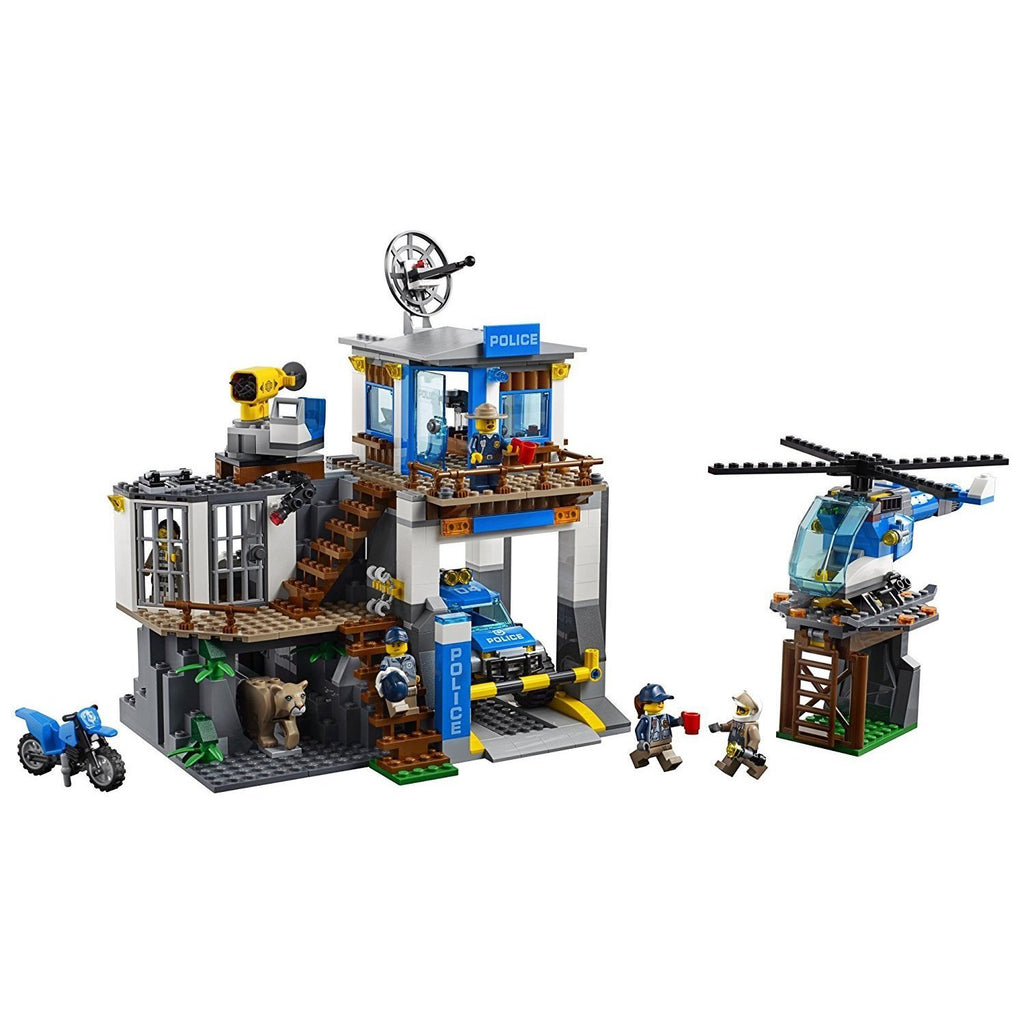 Mountain Police Headquarters - LEGO - Building blocks - ShopYourBlocks