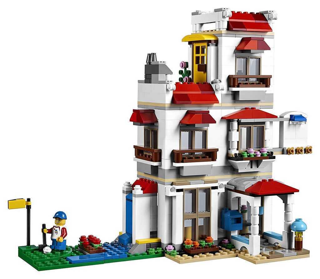 Modular Family Villa - LEGO - Building blocks - ShopYourBlocks